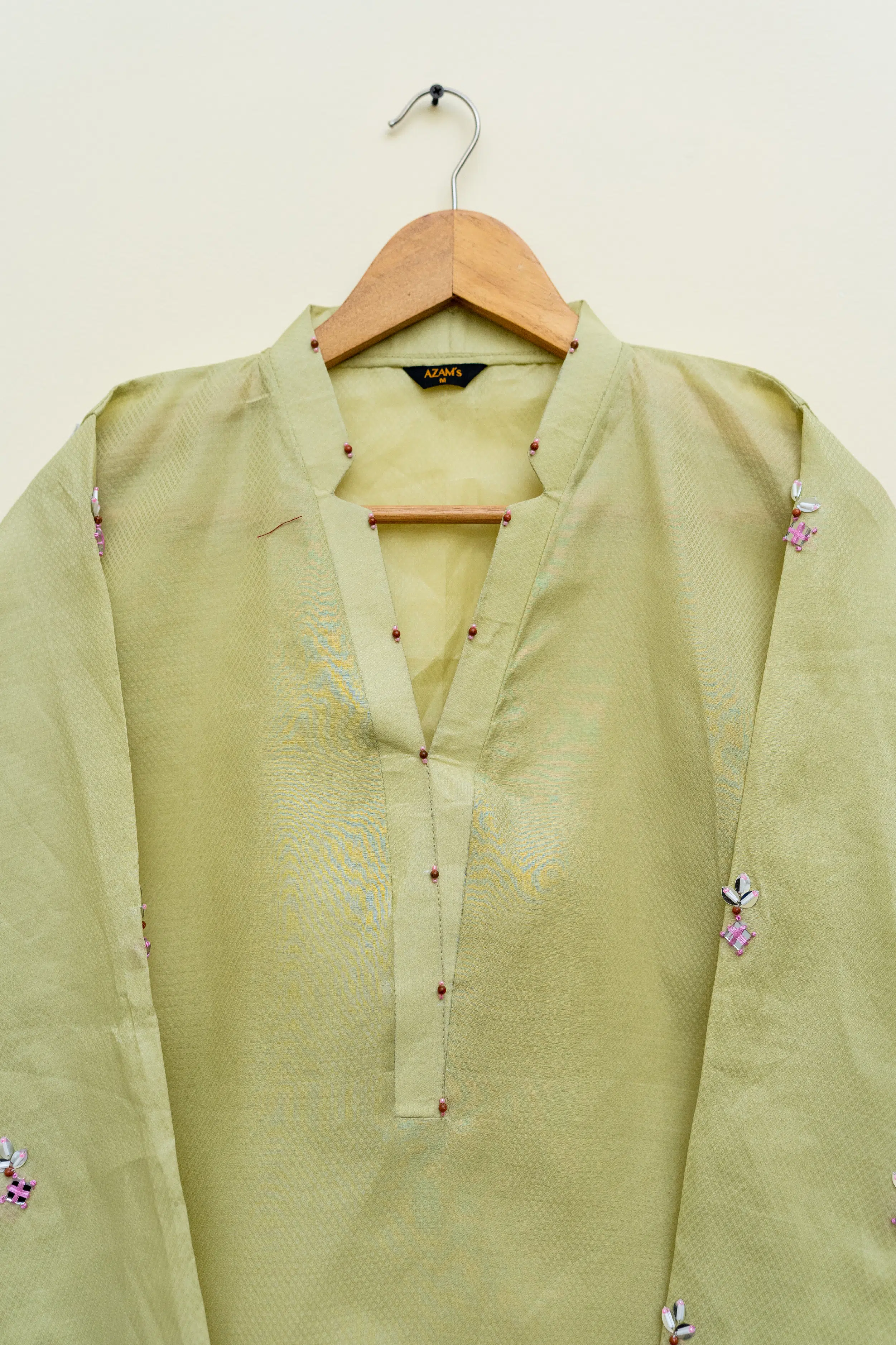 3 Piece Pista Lawn Shirt & Dupatta - Image 3