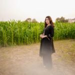 3 Piece Black Shirt, Dupatta & Trouser