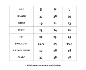 3 piece shirt dupatta & plazo - Image 6