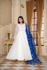 3 Piece Net Frock & Trouser - Image 11