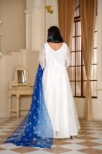 3 Piece Net Frock & Trouser - Image 12