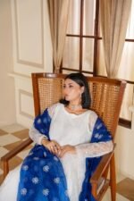 3 Piece Net Frock & Trouser - Image 2