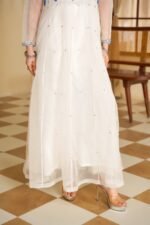 2 Piece Organza Coat Style Shirt & Trouser - Image 5