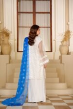 3 Piece Organza Shirt & Plazo - Image 10