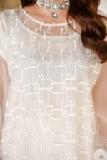 3 Piece Organza Shirt & Plazo - Image 3