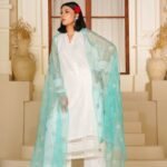 3 Piece Organza Shirt & Trouser
